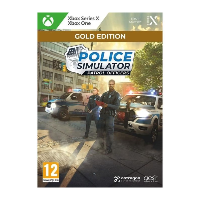 Police Simulator Patrol Officers - Jeu Xbox Series X et Xbox One - Gold Edition