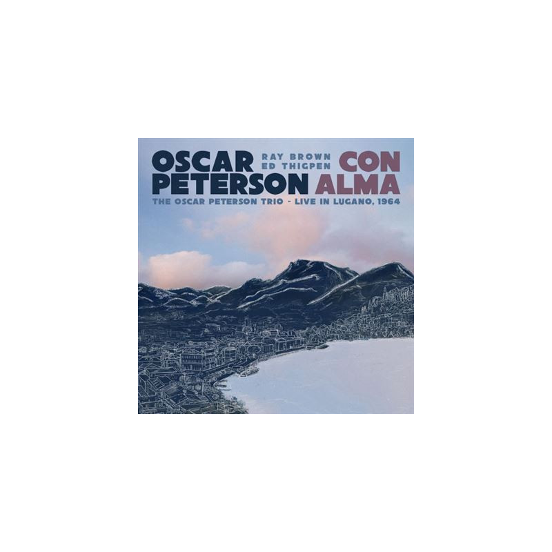 Con Alma The Oscar Peterson Trio   Live In Lugano, 1964 Vinyle Bleu Translucide
