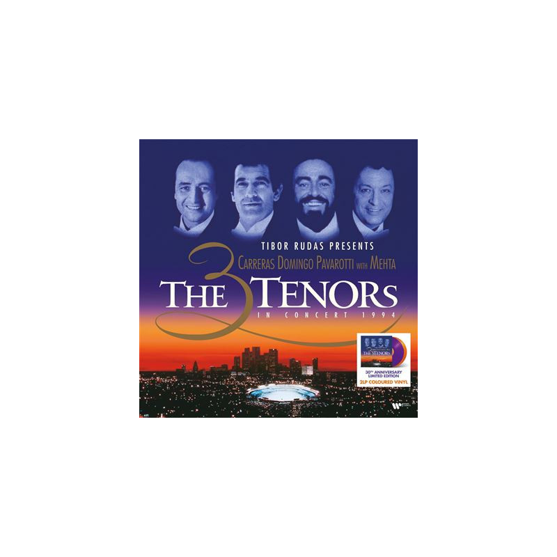 Les 3 ténors en Concert 1994 Édition Limitée Vinyle Coloré