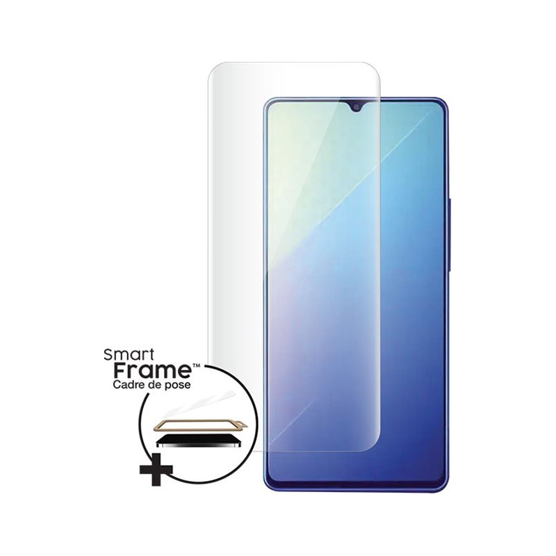 Protection d écran Plat en verre trempé BigBen Connected pour Honor 200 Lite Transparent + SmartFrame