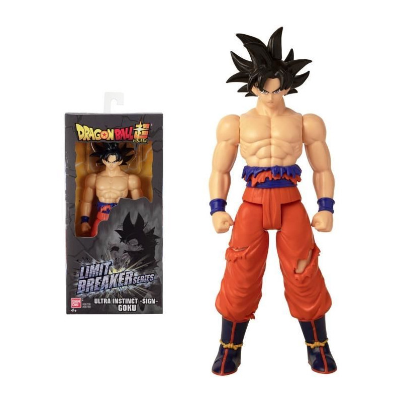 Figurine géante - BANDAI - Dragon Ball Super - 30cm Limit Breaker - Ultra Instinct Goku Sign