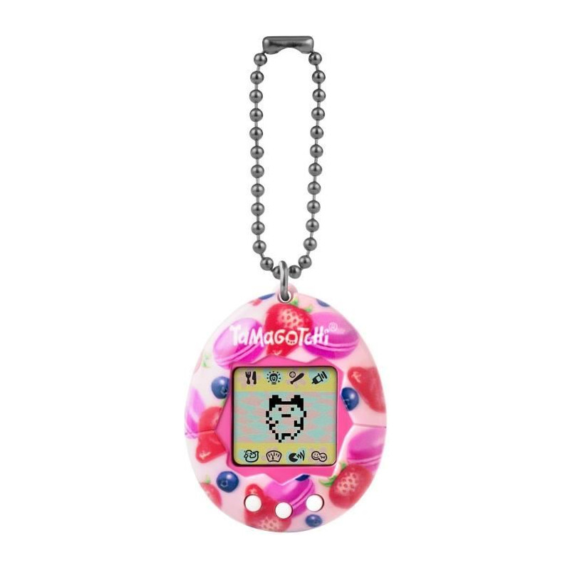 Tamagotchi - BANDAI - Tamagotchi original - Berry Delicious - animal électronique virtuel avec écran couleur, 3 boutons et jeu