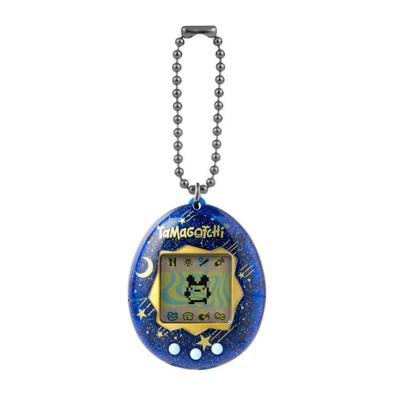 Tamagotchi - BANDAI - Tamagotchi original - Starry Night - animal électronique virtuel avec écran couleur, 3 boutons et jeux