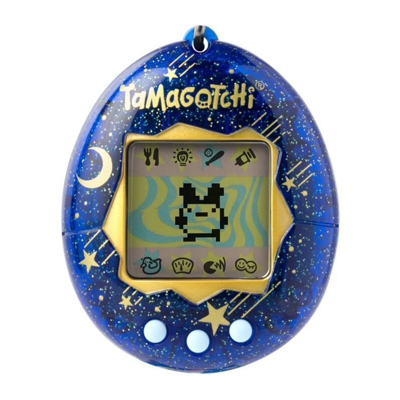 Tamagotchi - BANDAI - Tamagotchi original - Starry Night - animal électronique virtuel avec écran couleur, 3 boutons et jeux