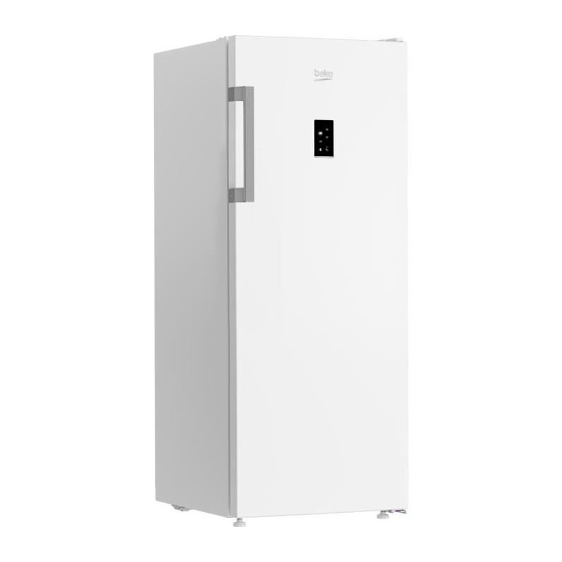 Congélateur armoire pose libre - BEKO - B3RFNE274W - Classe E - 220 L - Autonomie : 13 h - 75,4 x 59,7 x 151,5 cm - Blanc