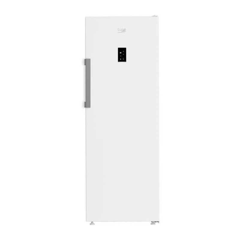 Congélateur armoire pose libre - BEKO - B3RFNE294W - Froid ventilé - E - 260 L - Autonomie : 11 h - 75,4 x 59,7 x 170,5 cm - B