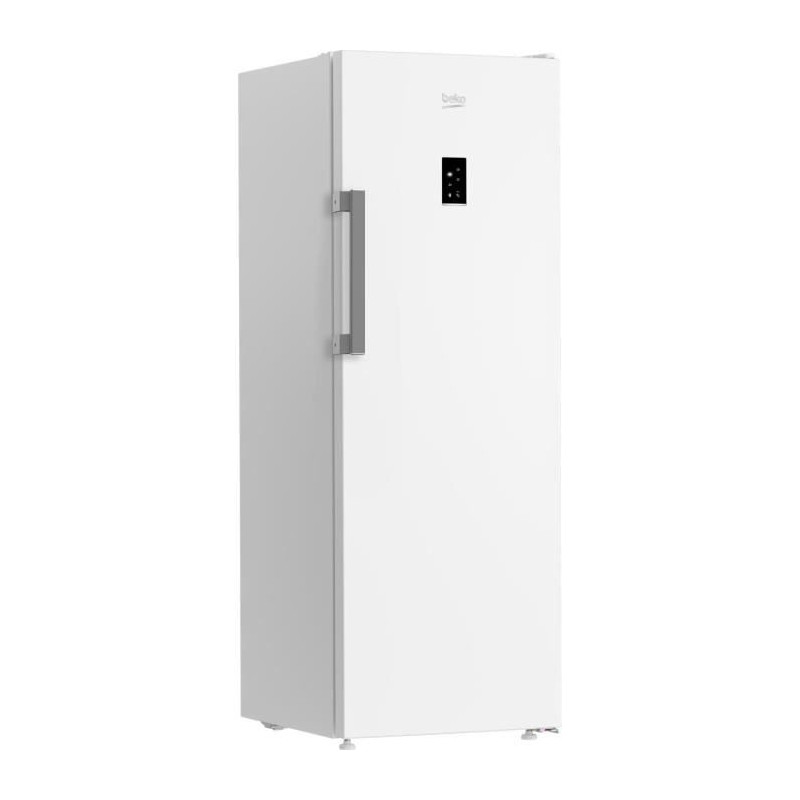 Congélateur armoire pose libre - BEKO - B3RFNE294W - Froid ventilé - E - 260 L - Autonomie : 11 h - 75,4 x 59,7 x 170,5 cm - B