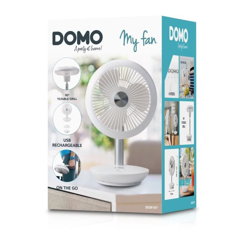 Ventilateur de table My Fan - DOMO - DO8147 - 5 W