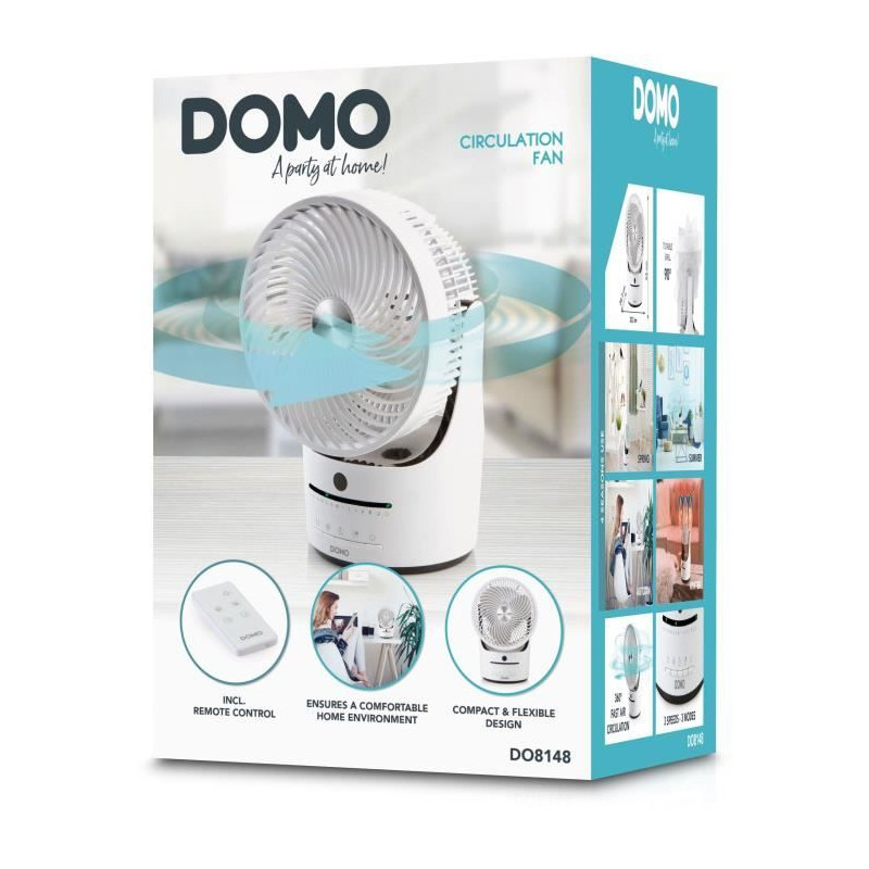 Ventilateur de table - DOMO - DO8148 - 45 W