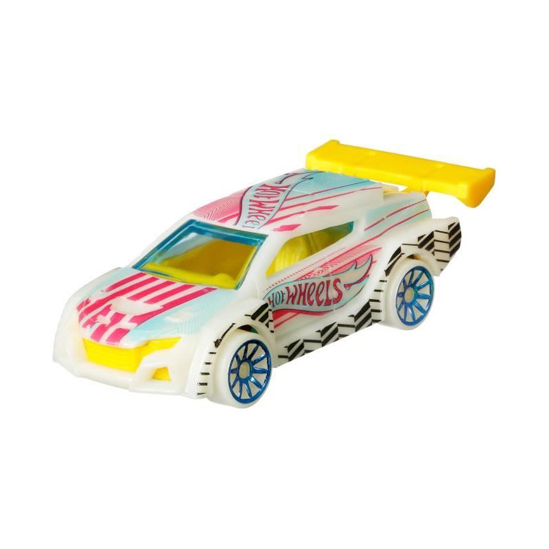 Hot Wheels - Coffret 10 Véhicules Phosphorescents - Petite Voiture - 3 ans et HCB57