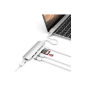 Hub USB Satechi HUB USB C 6 EN 1 CABLE ARGENT