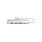 Hub USB Satechi HUB USB C 6 EN 1 CABLE ARGENT