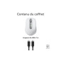 Souris Logitech MX Anywhere 3S for Mac, souris Bluetooth compacte sans fil, 8 000 PPP sur toute surface, clics discrets, USB C 