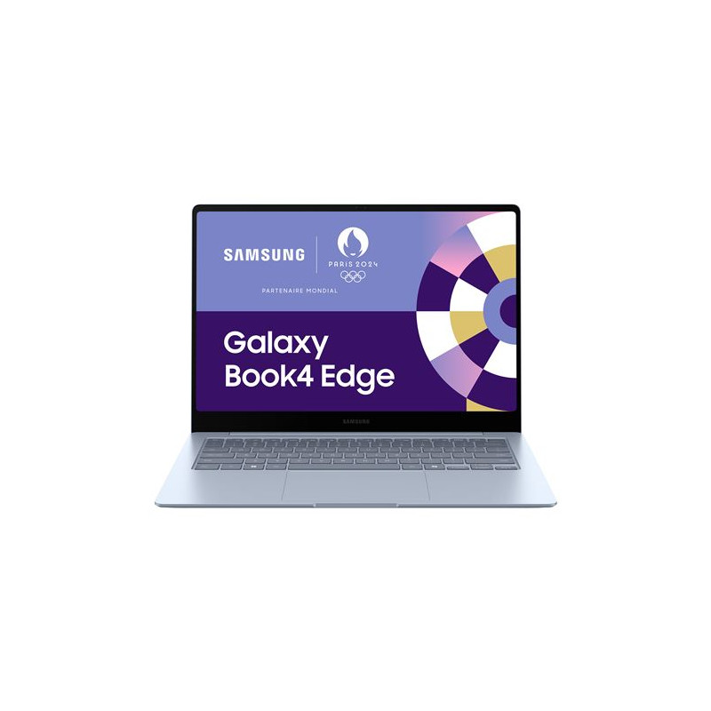 PC Portable Samsung Galaxy Book4 Edge 14" Ecran tactile Copilot+ Qualcomm® Snapdragon® X Elite 16 Go RAM 512 Go SSD Gris Glac