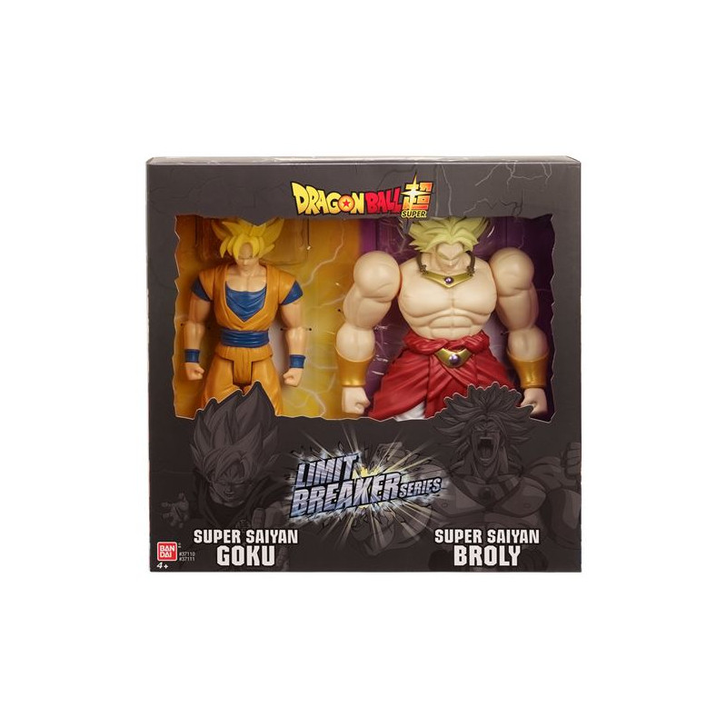 Pack 2 Figurines Bandai Limit Breaker Goku et Broly