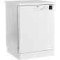 Lave-vaisselle pose libre BEKO DVN06430W - 14 couverts - L60cm - 47dB - Blanc