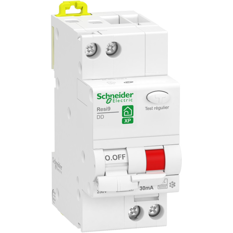 Disjoncteurs différentiels Vigi DD XP 1P+N 20A 30mA courbe C type Fsi SCHNEIDER ELECTRIC R9PDCF20