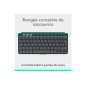 Clavier pour tablette Logitech KEYS TO GO 2 SANS FIL POUR IPAD GRAPHITE