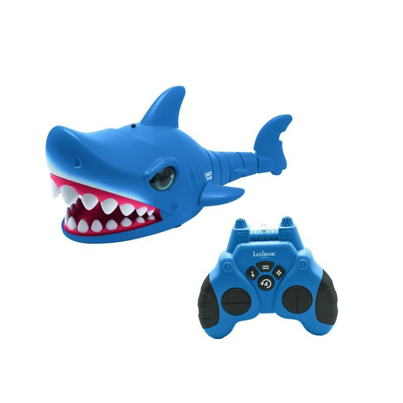 RC Shark - Crazy Shark télécommandé avec effets sonores