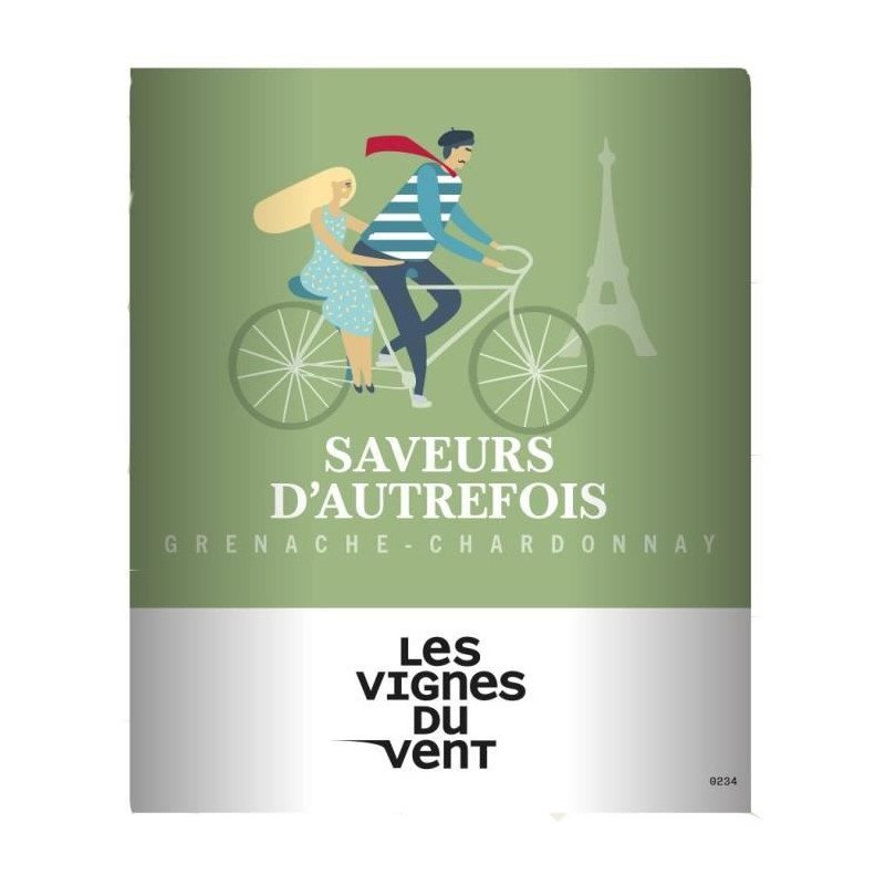 Saveurs d'Autrefois Les Vignes du Vent 2023 Côtes Catalanes - Vin blanc de Languedoc