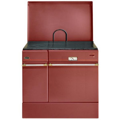 Godin 240163000155-Cuisinière bois Arpège 85cm 10,5kW buches 50cm CARMIN GODIN - 240163CARMIN