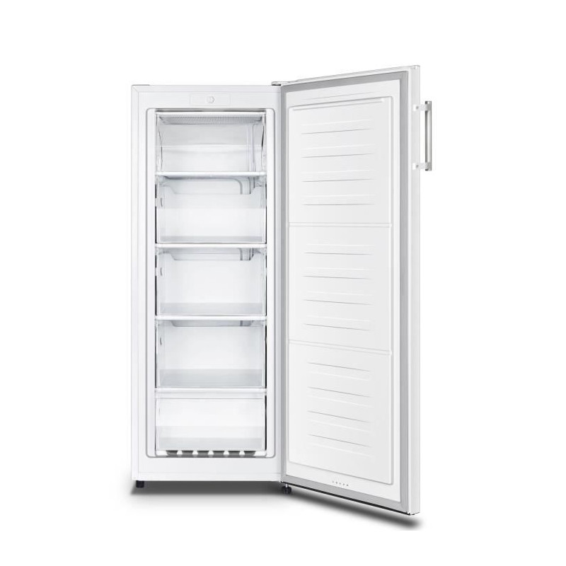 Congélateur armoire 165L -Froid statique - Classe E - Blanc - L55 cm x H143 cm