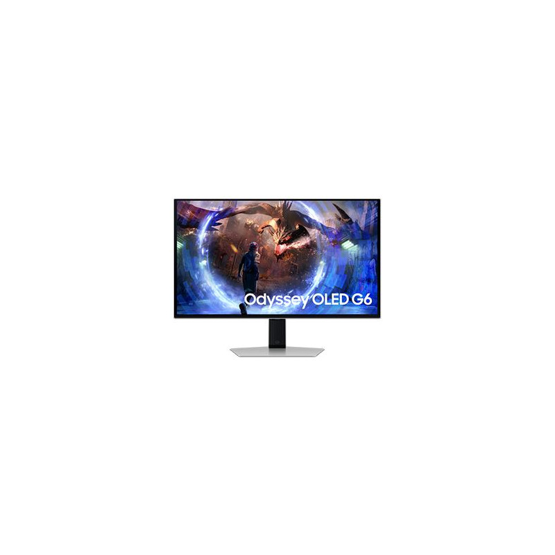 Ecran PC gaming Samsung Odyssey OLED G6 27" QHD Argent