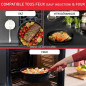 TEFAL INGENIO Hard Stone Lot 5 pieces, Poeles 22/26 cm, Casseroles 16/20 cm, Poignée amovible, Non induction, Antiadhésif L440