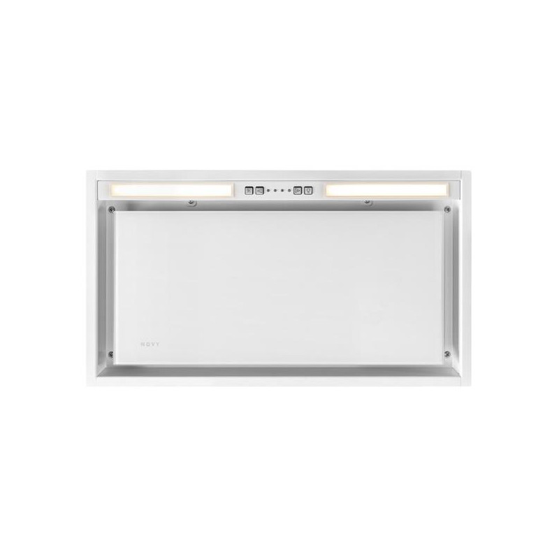 Groupe - Verre blanc - Moteur intégré - 510 x 290mm - Bandeau LED 3000K NOVY - D26050