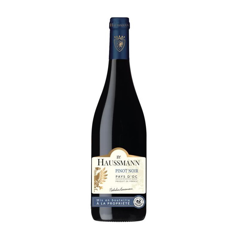 By Haussmann Pinot Noir Pays d'Oc - Vin rouge de Languedoc