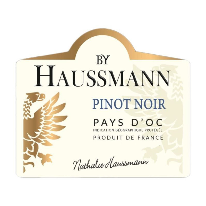 By Haussmann Pinot Noir Pays d'Oc - Vin rouge de Languedoc