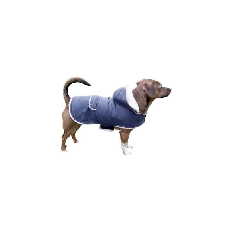 Manteau chaud pour chien - KERBL - TEDDY - 48 cm - Bleu