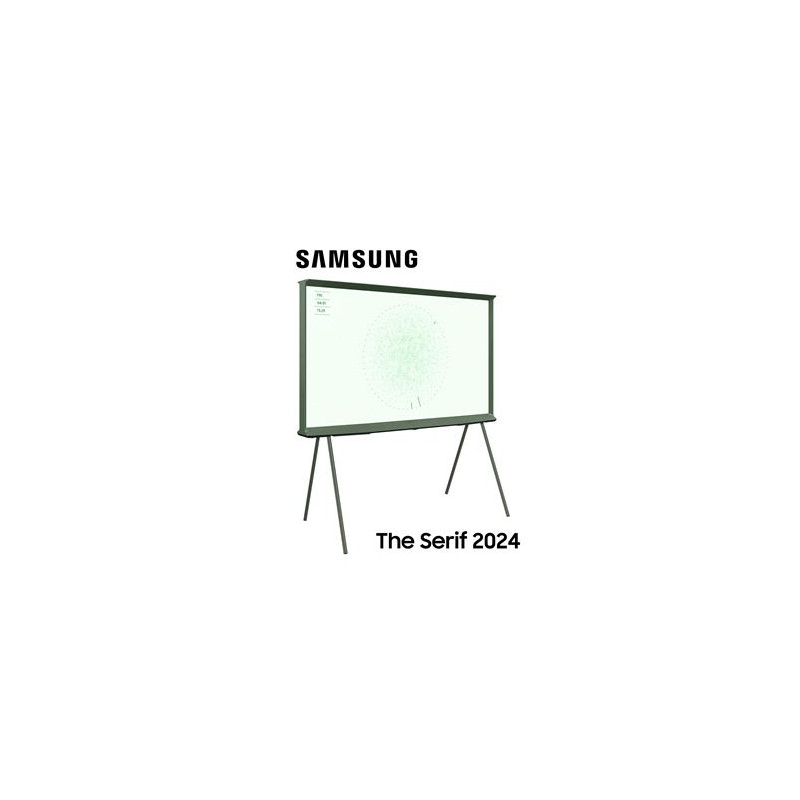 TV QLED Samsung The Serif Lifestyle 55LS01DBU 138 cm 4K UHD 2024 Vert