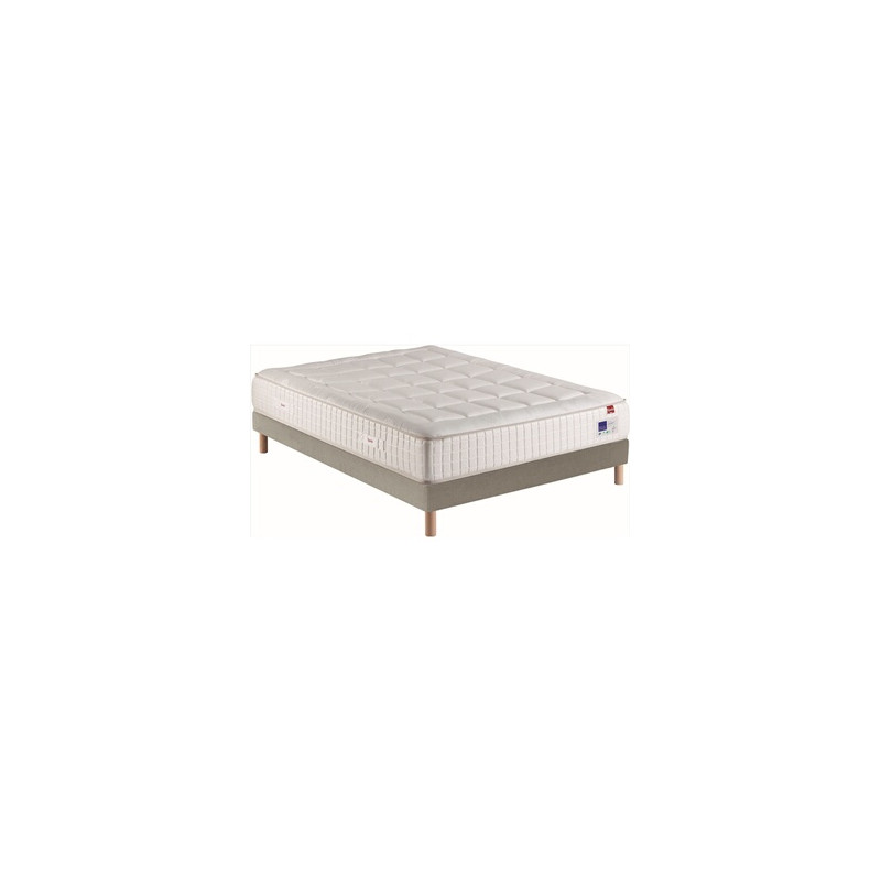 Ensemble matelas et sommier Epeda BEAU DORMIR NATUREL 160x200 cm