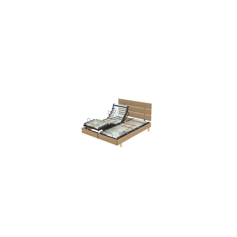 Ensemble matelas et sommier Fdl s FDL P.ASTON 2X80X200 BF