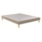 Sommier Epeda NOYER JERSEY GALET 140x190 cm