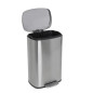 KITCHEN MOVE Poubelle de cuisine a pédale - Inox brossé - 50L - ADMIRAL