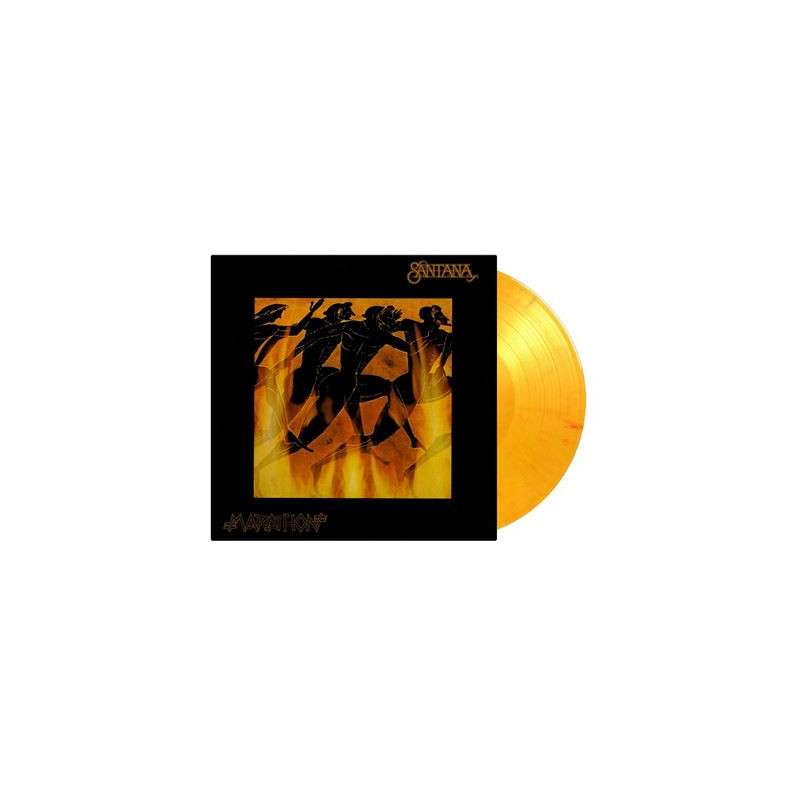 Marathon Édition Limitée Vinyle Jaune, Rouge et Orange Marbré