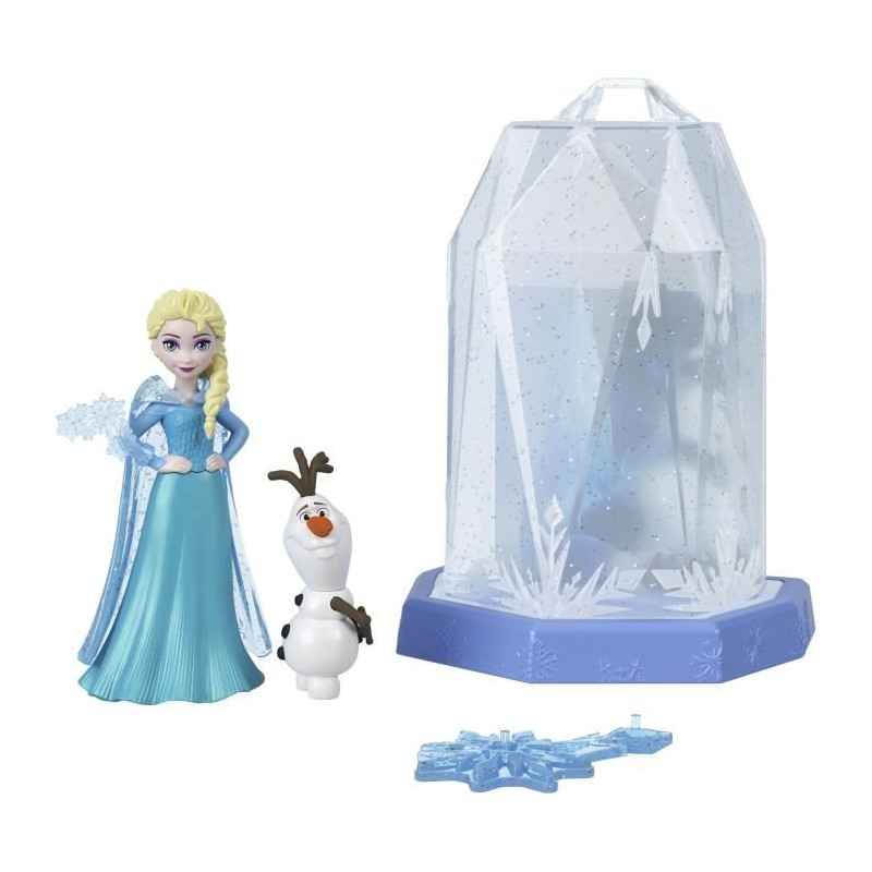 Coffret surprise 1 princesse Ice reveal + 3 accessoires et Olaf - Mattel - HRN77 - modele aléatoire