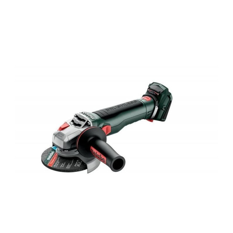 Meuleuse d'angle sans fil - METABO - WB 18 LT BL 11-125 Quick - 18V - MetaBOX 165 L