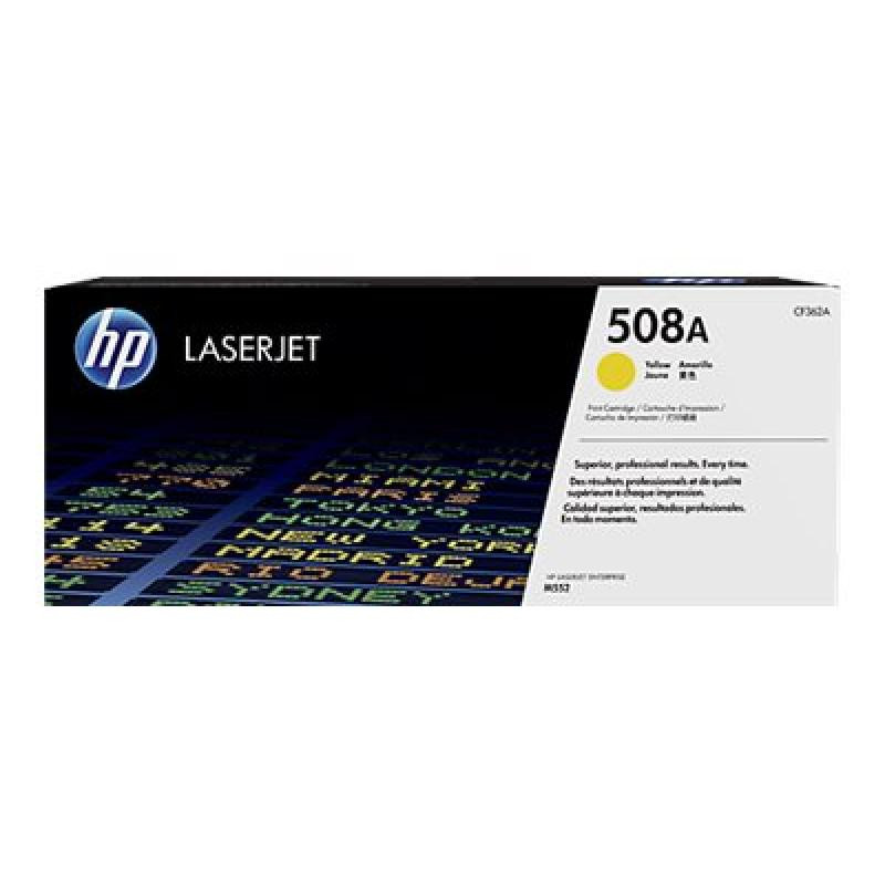 HP Cartridge No 508A HP508A HP 508A Yellow Gelb (CF362A)