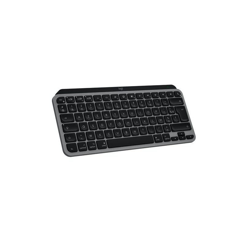 Clavier sans fil Azerty Logitech MX Keys Mini pour Mac Bluetooth Gris Sidéral