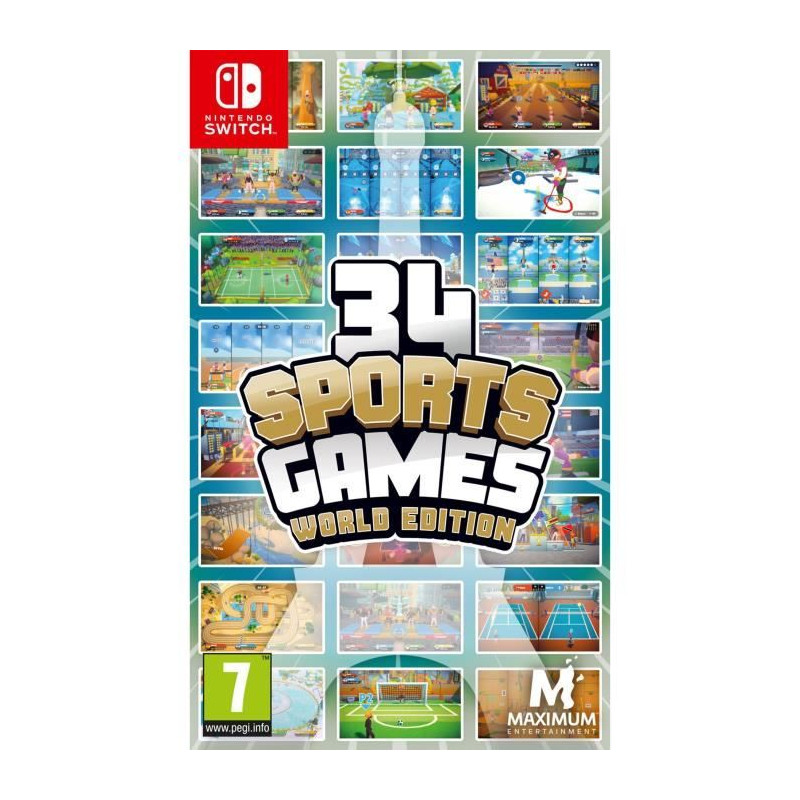 34 Sports Games World Edition - Jeu Nintendo Switch