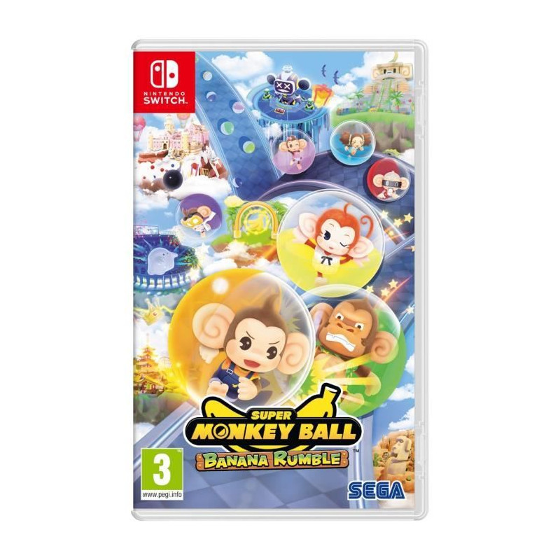 Super Monkey Ball Banana Rumble • Jeu Nintendo Switch