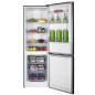 Réfrigérateur congélateur bas CONTINENTAL EDISON - 293L - Total No Frost(Sans givre) - 39 dB - L60 cmxH186cm - inox