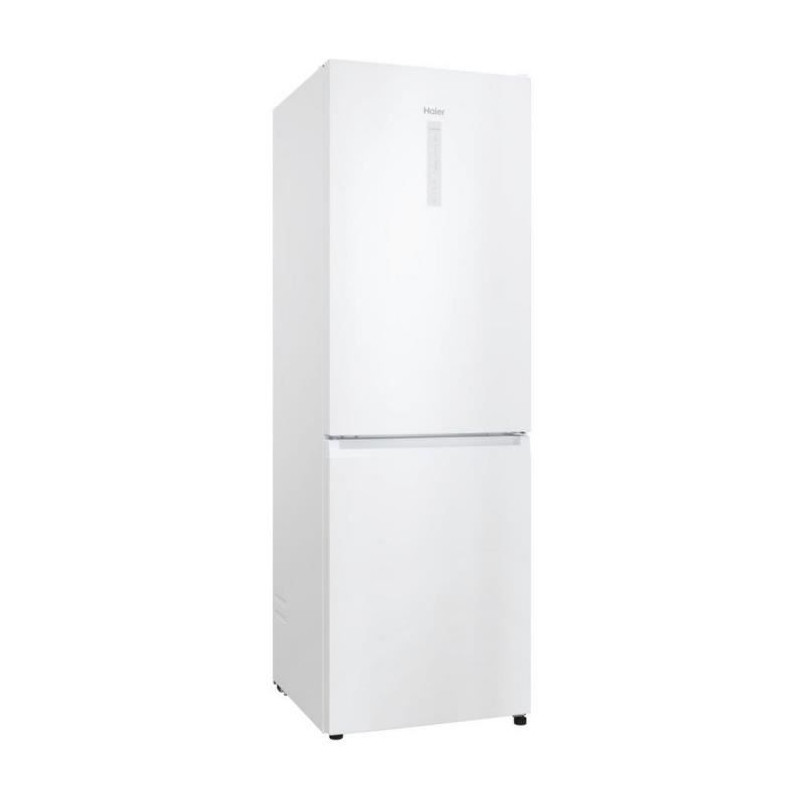 Réfrigérateur combiné - HAIER - HDW3618DNPW - Classe D - 341 L - 36 dB - Blanc