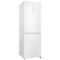 Réfrigérateur combiné - HAIER - HDW3618DNPW - Classe D - 341 L - 36 dB - Blanc