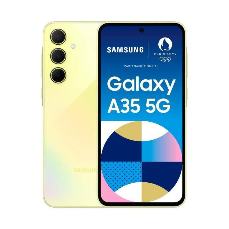 SAMSUNG Galaxy A35 5G Smartphone 256Go Lime