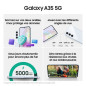 SAMSUNG Galaxy A35 5G Smartphone 256Go Lime