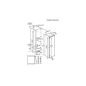 Réfrigérateur congélateur en haut Electrolux KFD6DE18S Encastrable 177 cm